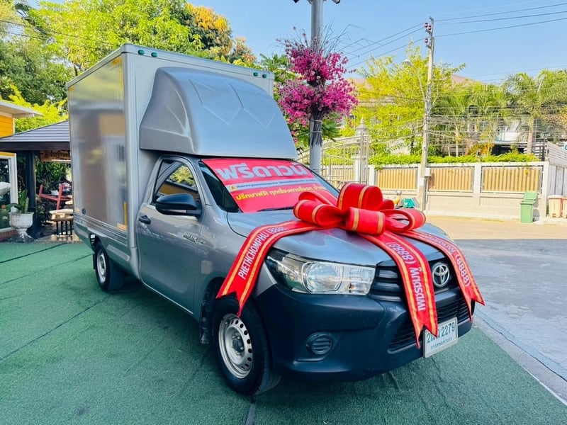 ตู้แห้ง 180 ซม เสริมแหนบ✔️#TOYOTA REVO SINGLECAB 2.4 J  ปี 2017