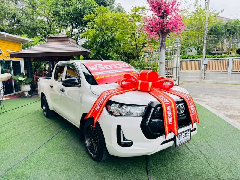 เกียร์ออโต้  รับประกันไมล์แท้ 22,xxx กม ✅TOYOTA  Hilux Revo Doublecab 2.4 Entry Z edition AUTO ปี 2024