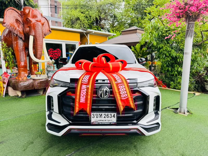 ไมล์แท้ 33,xxx กม  เกียร์ออโต้✅MG EXTENDER 4 ประตู 2.0 GRAND X i-Smart ปี 2023