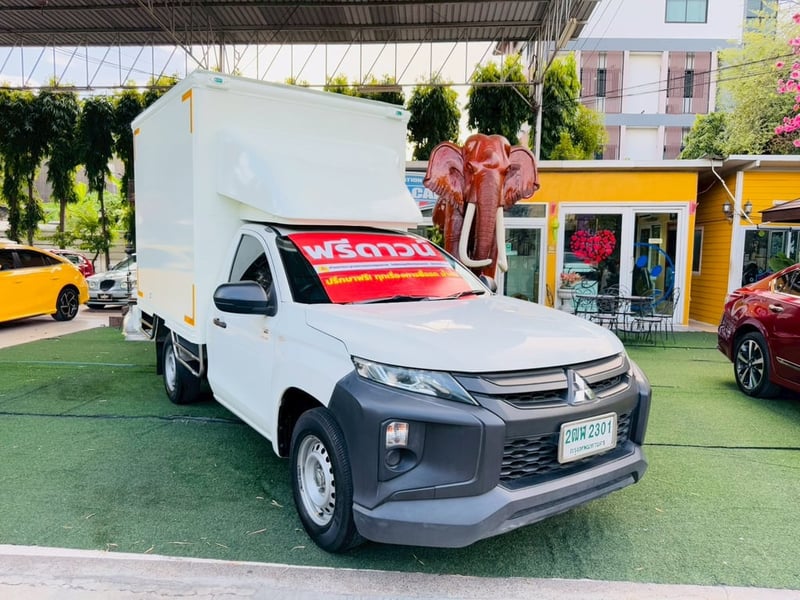 ✔️ตู้แห้ง เสริมแหนบ #MITSUBISHI TRITON SINGLE 2.5 GL ปี 2020