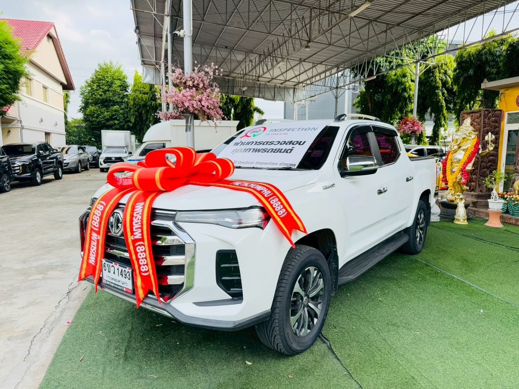 เกียร์ออโต้ รุ่นท็อป #MG EXTENDER 4 ประตู 2.0 GRAND X i-Smart ปี 2022
