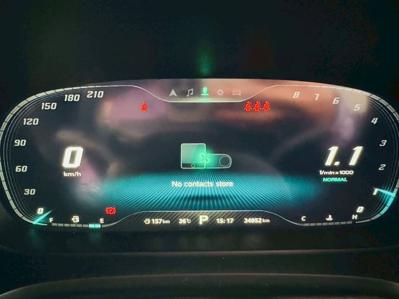 TOP ไมล้แท้ 32,xxx กม  ✔️SUNROOF i-Smart #MG HS 1.5X  ปี 2023