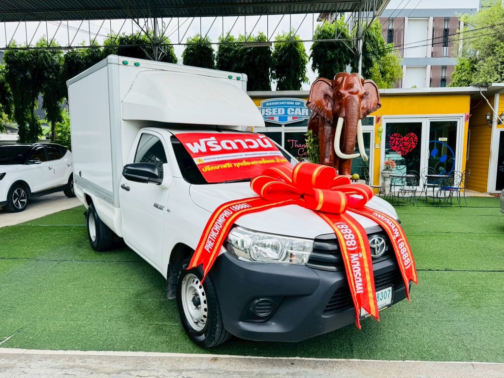 ✅ไมล์แท้ 91,xxx กม ตู้แห้ง สูง 150 ซม✔️#TOYOTA REVO Singlecab 2.4 J Plus ปี 2018 ✅ไมล์แท้ 91,xxx กม ตู้แห้ง สูง 150 ซม✔️#TOYOTA REVO Singlecab 2.4 J Plus ปี 2018