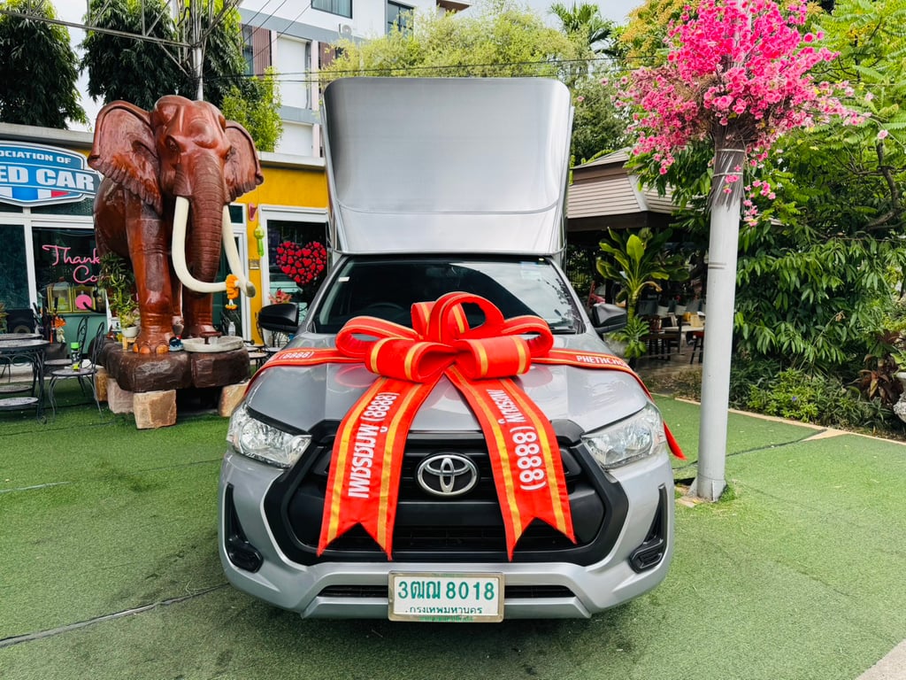 ✅ไมล์แท้ 53,xxx กม  ฟรี! หลังคาอลูมิเนียมใหม่ #TOYOTA REVO Singlecab 2.4  ENTRY ปี 2021