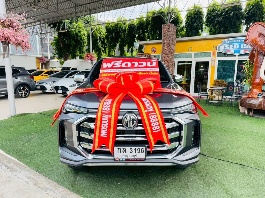 ไมล์แท้ 1,xxx กม #MG EXTENDER 4 ประตู 2.0 GRAND X i-Smart ปี 2025 ไมล์แท้ 1,xxx กม #MG EXTENDER 4 ประตู 2.0 GRAND X i-Smart ปี 2025