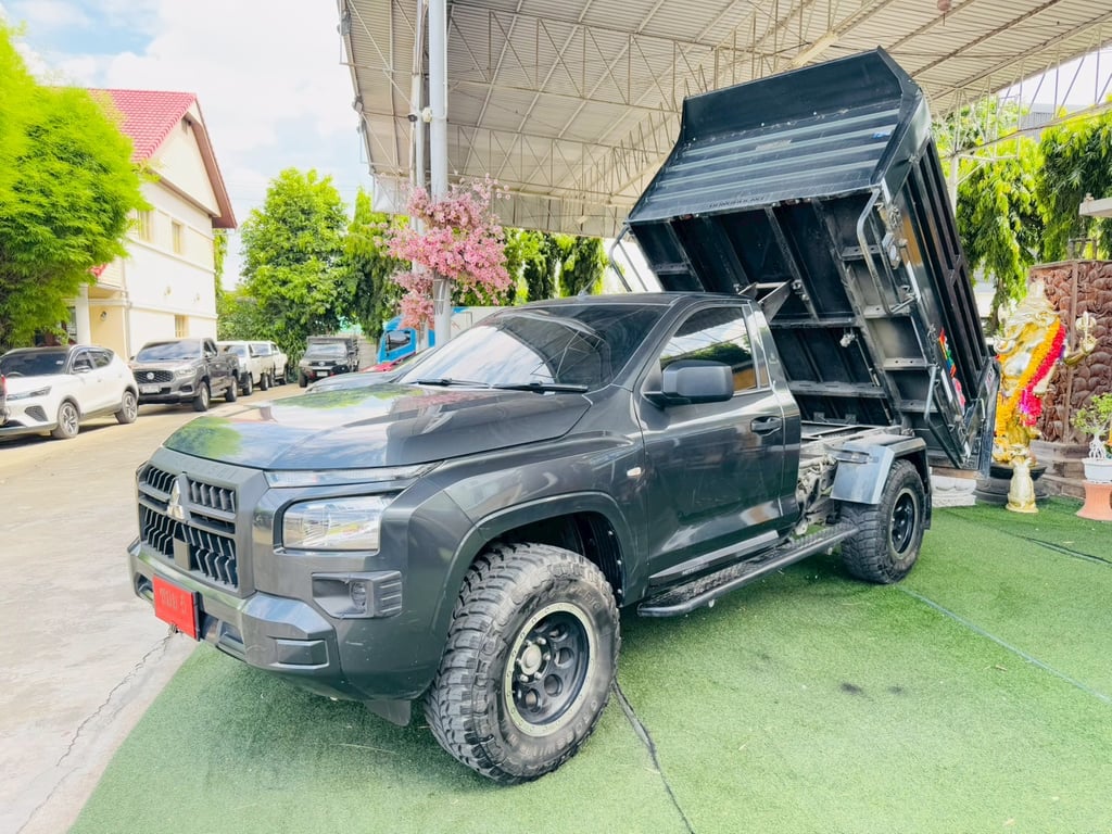 ยกดั้มพ์ไฟฟ้า รองรับน้ำหนัก 3ตัน📌Mitsubishi Triton Single Cab 2.4 PRO 4WD MT ปี 2025 ยกดั้มพ์ไฟฟ้า รองรับน้ำหนัก 3ตัน📌Mitsubishi Triton Single Cab 2.4 PRO 4WD MT ปี 2025