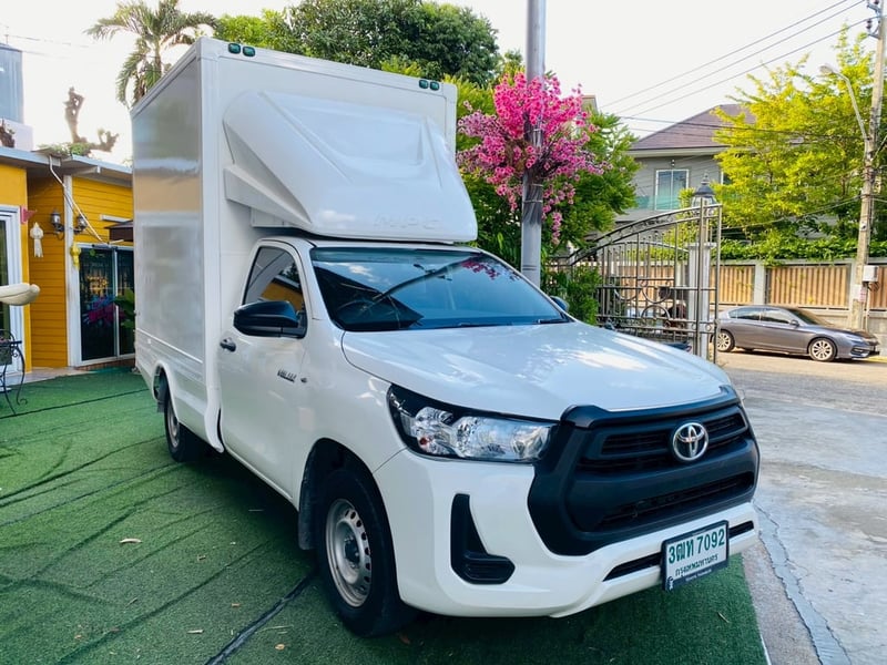 ตู้แห้ง สูงใน 180 ซม. ✔️เสริมแหนบ #TOYOTA REVO Singlecab 2.4 ENTRY ปี 2022 ตู้แห้ง สูงใน 180 ซม. ✔️เสริมแหนบ #TOYOTA REVO Singlecab 2.4 ENTRY ปี 2022