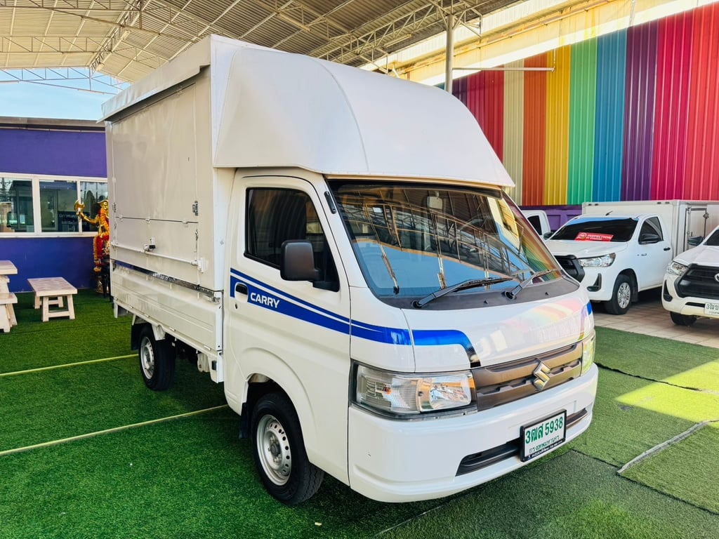 ไมล์น้อย 6,xxx กม บุ๊คเซอร์วิส กุญแจครบ #SUZUKI CARRY 1.5 L ปี 2023 ไมล์น้อย 6,xxx กม บุ๊คเซอร์วิส กุญแจครบ #SUZUKI CARRY 1.5 L ปี 2023