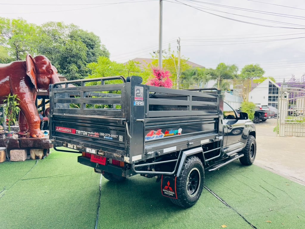 4WD กระบะยกดั้มพ์ไฟฟ้า รองรับน้ำหนัก 5 ตัน✅Mitsubishi Triton Single Cab 2.4 PRO 4WD MT ปี 2025