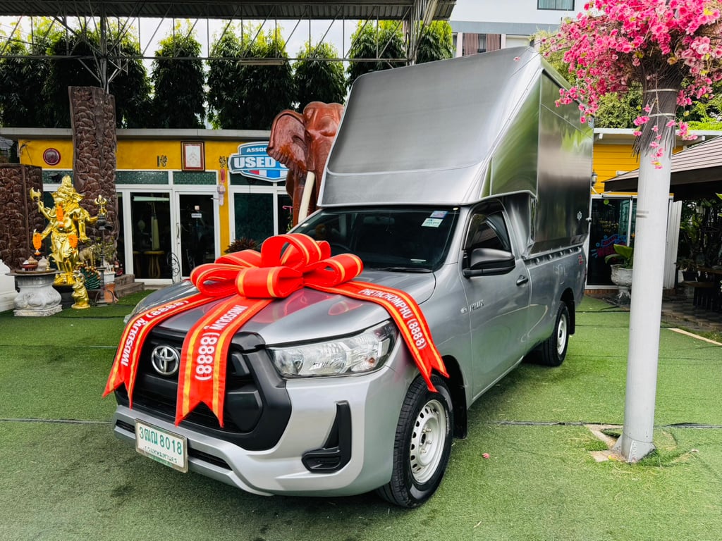 ✅ไมล์แท้ 53,xxx กม  ฟรี! หลังคาอลูมิเนียมใหม่ #TOYOTA REVO Singlecab 2.4  ENTRY ปี 2021