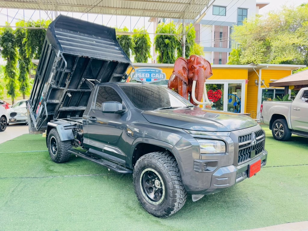 ยกดั้มพ์ไฟฟ้า รองรับน้ำหนัก 3ตัน📌Mitsubishi Triton Single Cab 2.4 PRO 4WD MT ปี 2025 ยกดั้มพ์ไฟฟ้า รองรับน้ำหนัก 3ตัน📌Mitsubishi Triton Single Cab 2.4 PRO 4WD MT ปี 2025