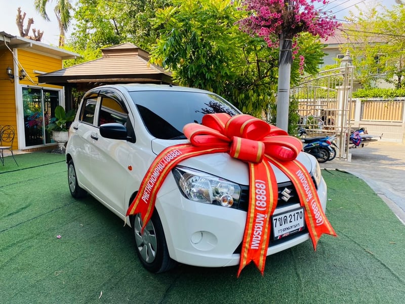 ไมล์แท้ 32,xxx กม #SUZUKI  CELERIO 1.0 GL CVT ปี 2023