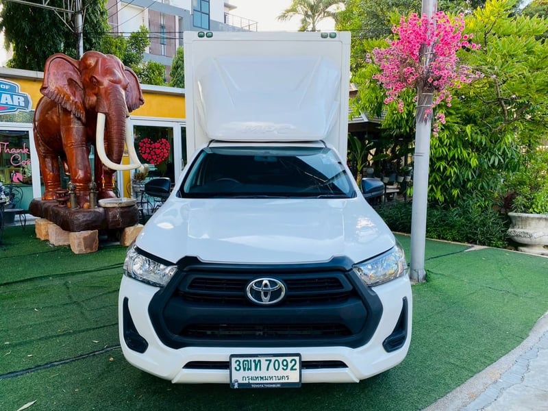 ตู้แห้ง สูงใน 180 ซม. ✔️เสริมแหนบ #TOYOTA REVO Singlecab 2.4 ENTRY ปี 2022 ตู้แห้ง สูงใน 180 ซม. ✔️เสริมแหนบ #TOYOTA REVO Singlecab 2.4 ENTRY ปี 2022