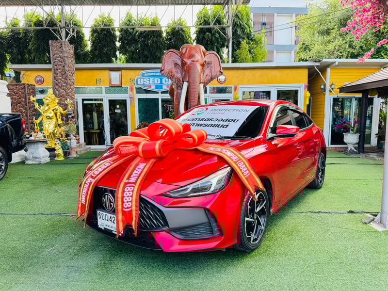 ☑️ไมล้แท้ 10,xxx กม  #MG MG 5 1.5X Sunroof i-Smart  ปี 2025 