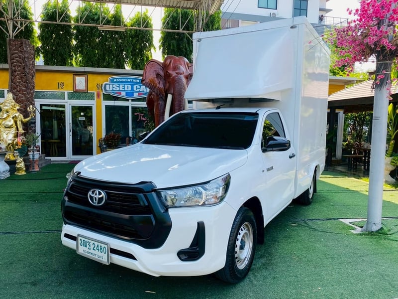 ตู้แห้ง สูงใน 195 ซม. ✔️เสริมแหนบ #TOYOTA REVO Singlecab 2.4 ENTRY ปี 2021 ตู้แห้ง สูงใน 195 ซม. ✔️เสริมแหนบ #TOYOTA REVO Singlecab 2.4 ENTRY ปี 2021