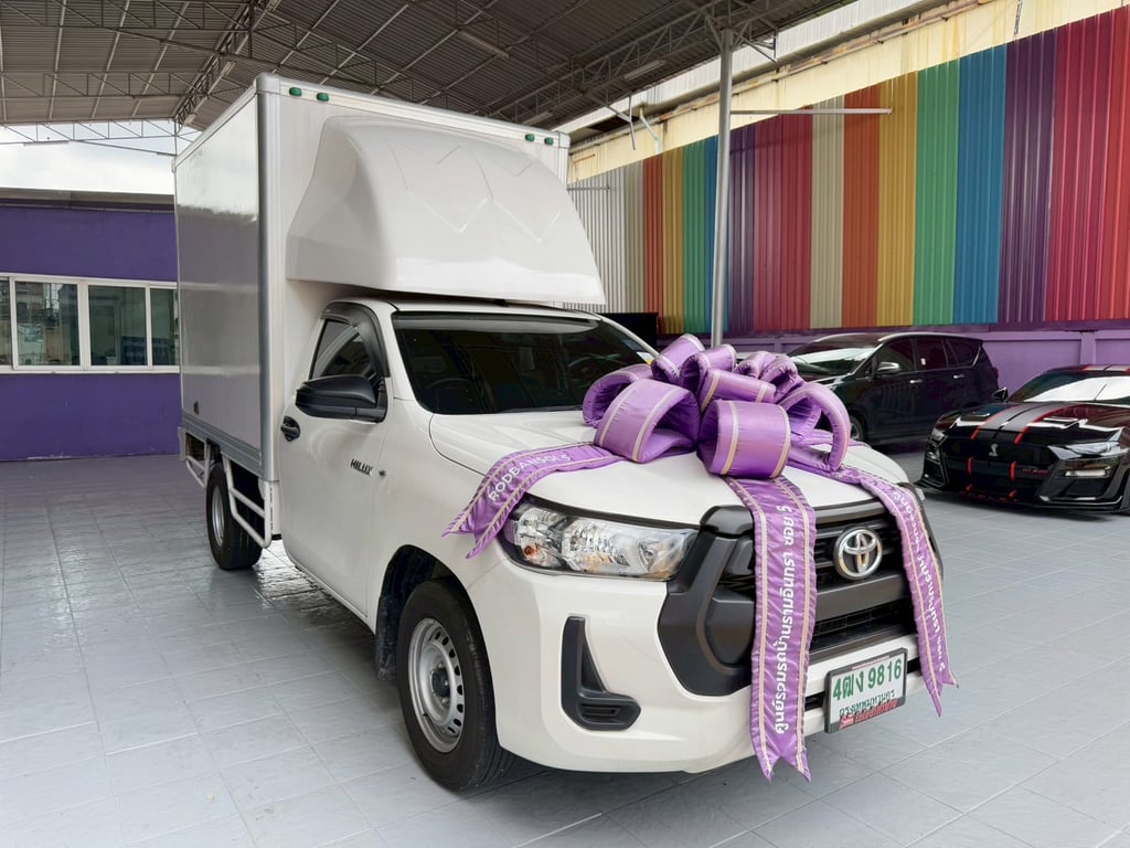 ตู้แห้ง เสริมแหนบ #TOYOTA REVO ตอนเดียว 2.4 ENTRY ปี 2024 ตู้แห้ง เสริมแหนบ #TOYOTA REVO ตอนเดียว 2.4 ENTRY ปี 2024