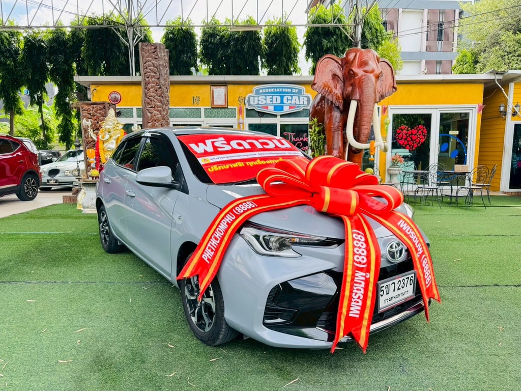 ไมล์แท้ 4,xxx กม  สภาพป้ายแดง! #TOYOTA YARIS 1.2 SPORT ปี 2024
