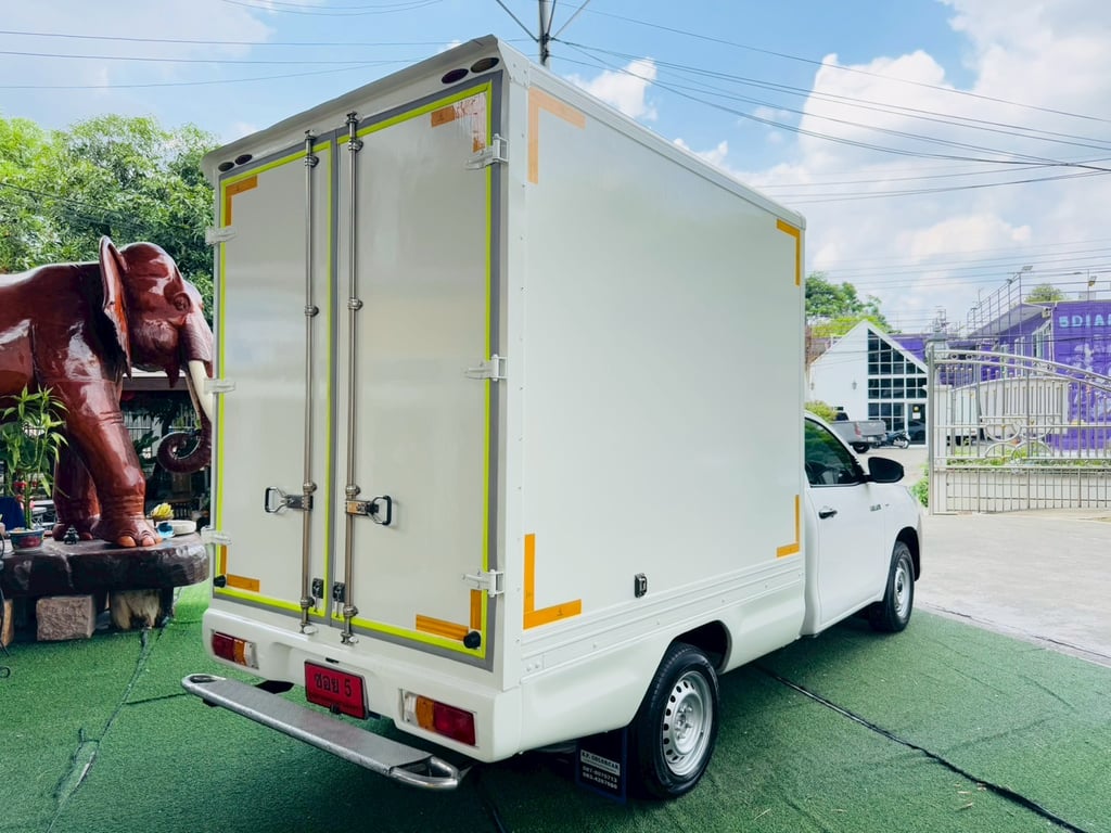 ตู้แห้ง สูง 180 ซม ✔️ไมล์แท้ 58,xxx กม   ✔️ยางใหม่ 4 เส้น  #TOYOTA REVO Singlecab 2.4 J Plus ปี 2019