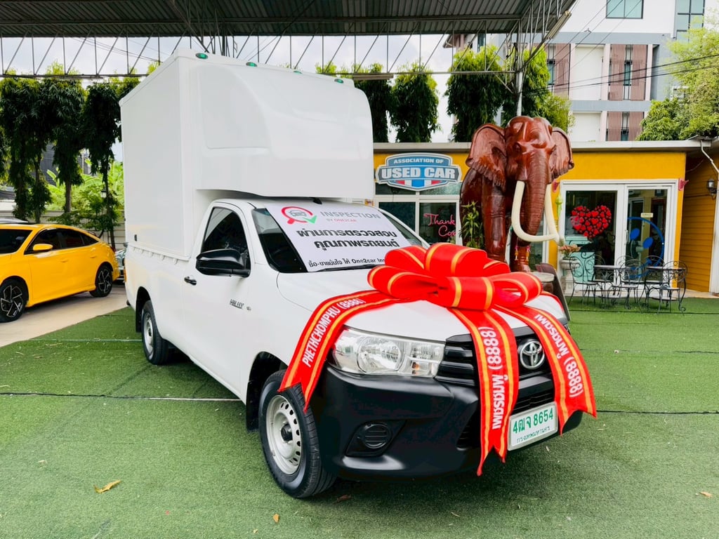 ไมล์น้อย 57,xxx กม ✔️ ยางใหม่ 4 เส้น #TOYOTA REVO Singlecab 2.4 J Plus ปี 2018
