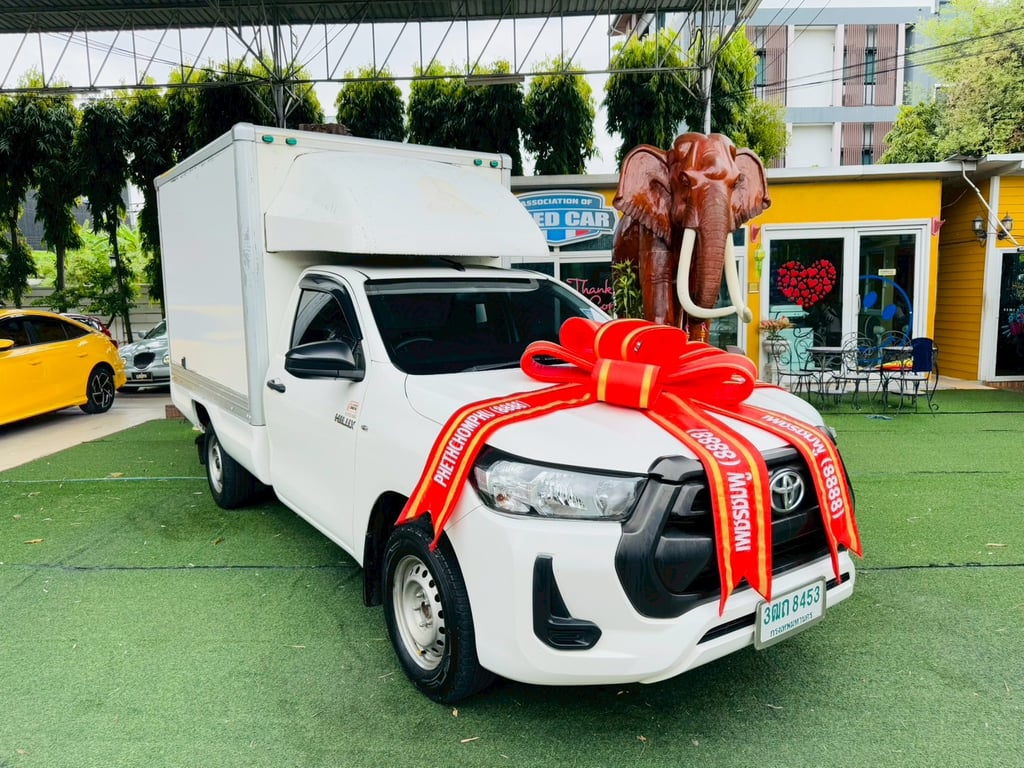 ตู้แห้ง เปิดได้ 2 ด้าน✔️สูงใน 150 ซม.TOYOTA REVO Singlecab 2.4 ENTRY ปี 2022 ตู้แห้ง เปิดได้ 2 ด้าน✔️สูงใน 150 ซม.TOYOTA REVO Singlecab 2.4 ENTRY ปี 2022