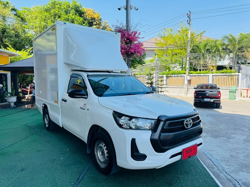 ✔️ตู้แห้ง สูงใน 180 ซม. ✔️เสริมแหนบ #TOYOTA REVO Singlecab 2.4 ENTRY ปี 2022 ✔️ตู้แห้ง สูงใน 180 ซม. ✔️เสริมแหนบ #TOYOTA REVO Singlecab 2.4 ENTRY ปี 2022