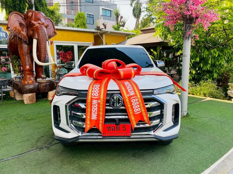 เกียร์ออโต้ #MG EXTENDER DOUBLE CAB 2.0 GRAND X ปีจดทะเบียน 2026 