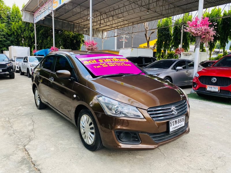 ✅ไมล์แท้ 84,xxx กม #SUZUKI CIAZ 1.2 GL CVT ปี 2019