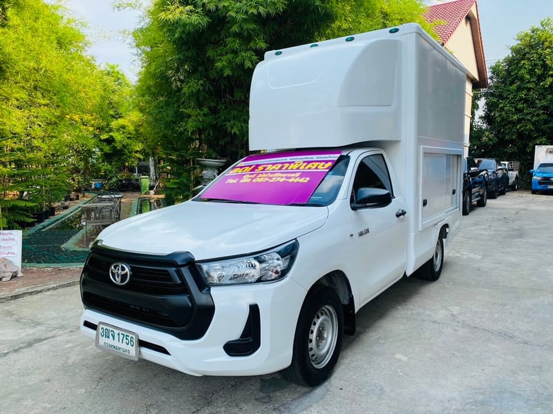 ตู้แห้ง สูงใน 200 ซม. ✔️เสริมแหนบ #TOYOTA REVO Singlecab 2.4  ENTRY ปี 2021