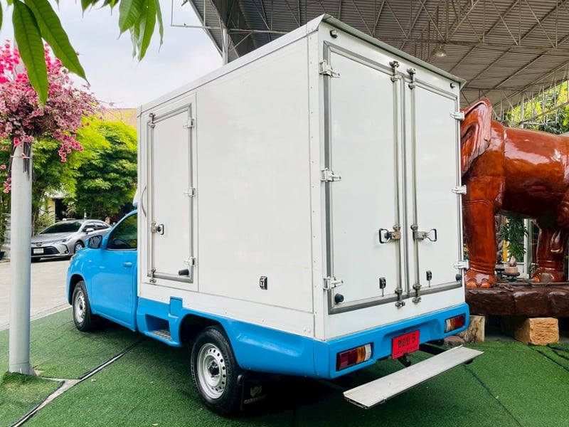 #รถตู้เย็น สูงใน 160 ซม. ✔️เสริมแหนบ✔️TOYOTA REVO Singlecab 2.4  ENTRY ปี 2021