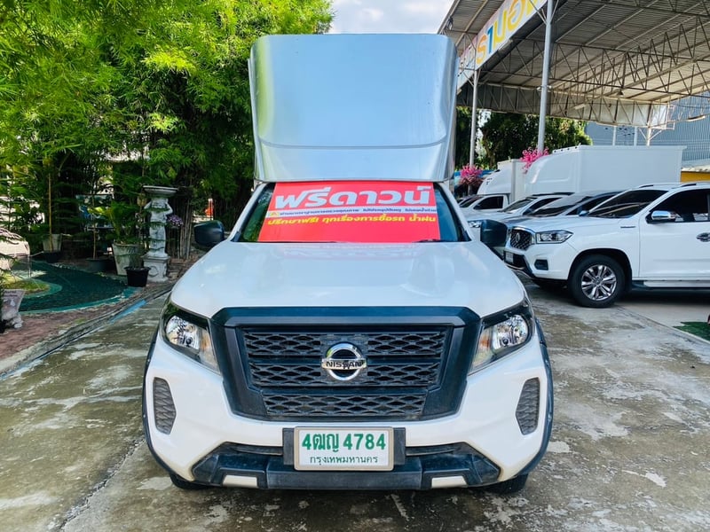 ไมล์แท้ 28,xxx กม  #NISSAN NAVARA SINGLECAB 2.5 SL ปี 2022 ฟรีหลังคาอลูมิเนียมใหม่ สูง 210ซม