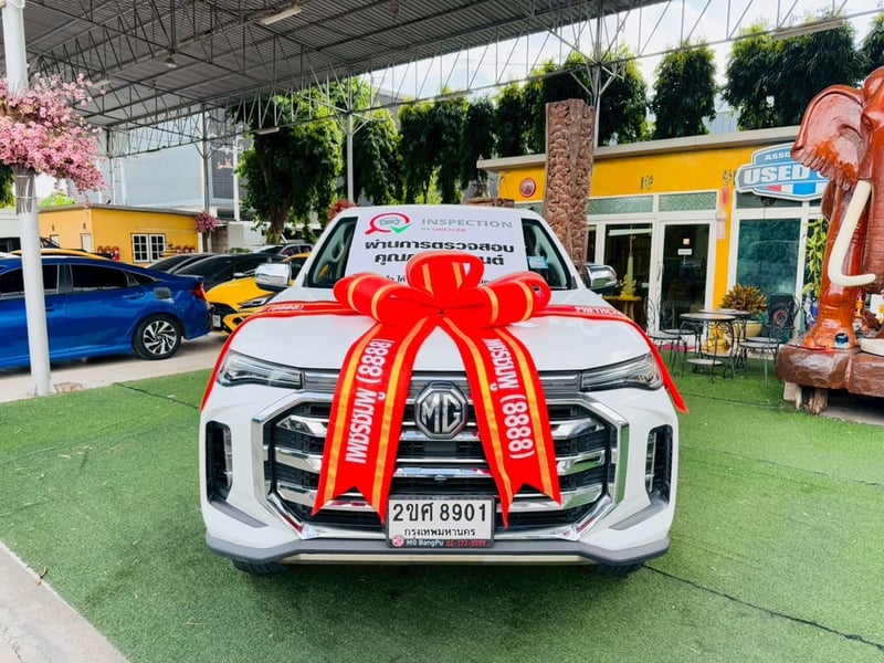 ไมล์แท้ 22,xxx กม เกียร์ออโต้ #MG EXTENDER 4 ประตู 2.0 GRAND X i-Smart ปี 2022
