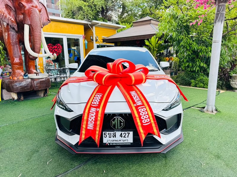 TOP สุด ไมล้แท้ 16,xxx กม #MG MG 5 1.5X Sunroof i-Smart  ปี 2024 