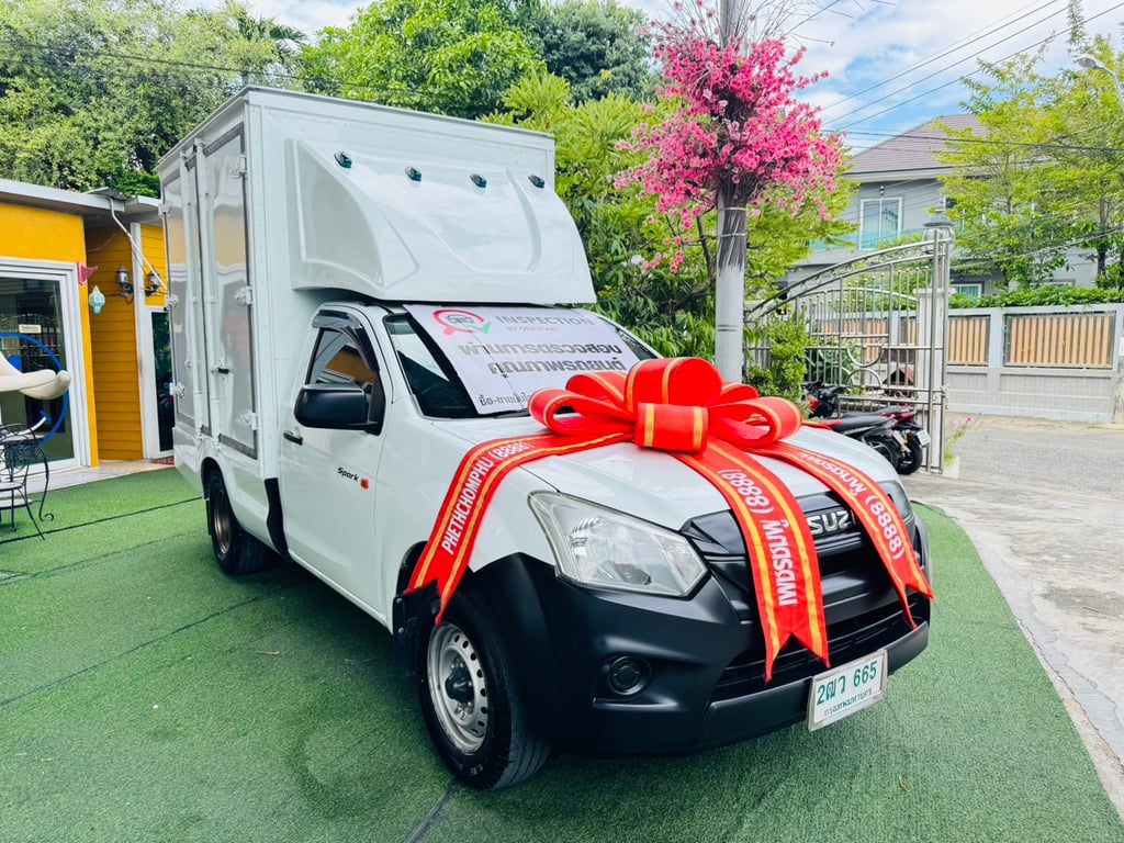 ✔️ตู้แห้ง เปิดได้ 3 ข้าง #ISUZU D-MAX SPARK 1.9 Ddsi ปี 2019