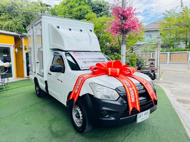 ✔️ตู้แห้ง เปิดได้ 3 ข้าง #ISUZU D-MAX SPARK 1.9 Ddsi ปี 2019