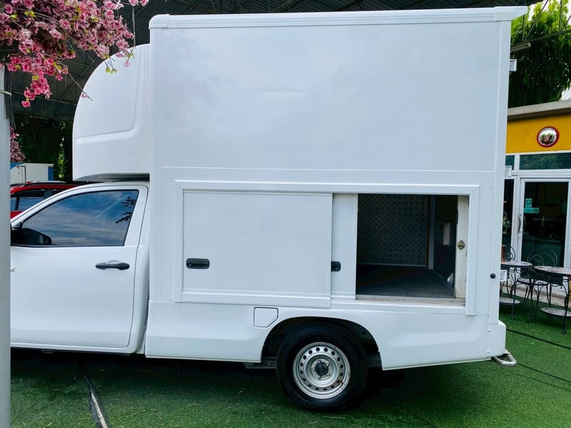 ✔️ตู้แห้ง สูงใน 200 ซม. ✔️เสริมแหนบ #TOYOTA REVO Singlecab 2.4 ENTRY ปี 2021 ✔️ตู้แห้ง สูงใน 200 ซม. ✔️เสริมแหนบ #TOYOTA REVO Singlecab 2.4 ENTRY ปี 2021