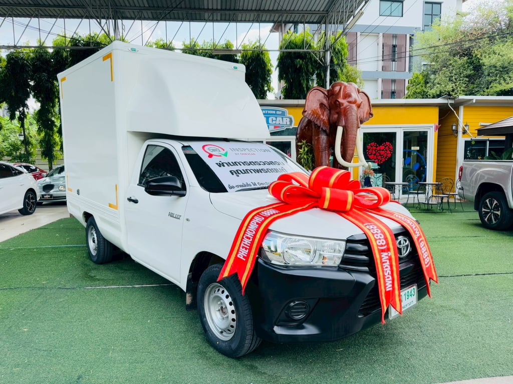 ตู้แห้ง สูง 180 ซม ✔️ไมล์แท้ 58,xxx กม✔️TOYOTA REVO Singlecab 2.4 J Plus ปี 2019 ตู้แห้ง สูง 180 ซม ✔️ไมล์แท้ 58,xxx กม✔️TOYOTA REVO Singlecab 2.4 J Plus ปี 2019
