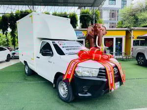 ตู้แห้ง สูง 180 ซม ✔️ไมล์แท้ 58,xxx กม✔️TOYOTA REVO Singlecab 2.4 J Plus ปี 2019