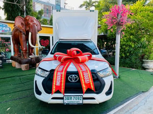 ตู้แห้ง สูงใน 180 ซม. ✔️เสริมแหนบ #TOYOTA REVO Singlecab 2.4 ENTRY ปี 2022 ตู้แห้ง สูงใน 180 ซม. ✔️เสริมแหนบ #TOYOTA REVO Singlecab 2.4 ENTRY ปี 2022