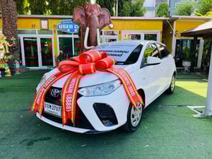 ✔️ ติดแก๊ส LPG ประหยัดสุดๆ  #TOYOTA YARIS 1.2 Entry ปี 2022 มือหนึ่งออกป้ายแดง