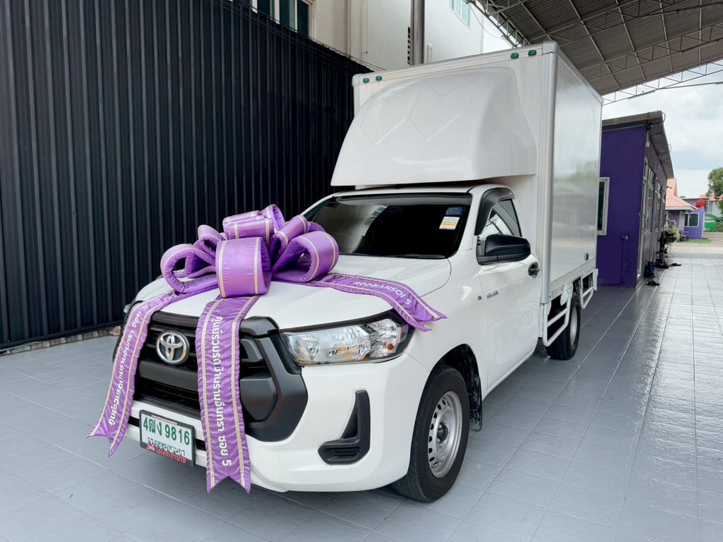 ตู้แห้ง เสริมแหนบ #TOYOTA REVO ตอนเดียว 2.4 ENTRY ปี 2024 ตู้แห้ง เสริมแหนบ #TOYOTA REVO ตอนเดียว 2.4 ENTRY ปี 2024