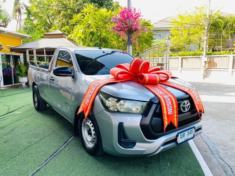 ✔️ มีคอกหลัง  #Toyota Hilux Revo 2.8 SINGLE Entry ปี 2023