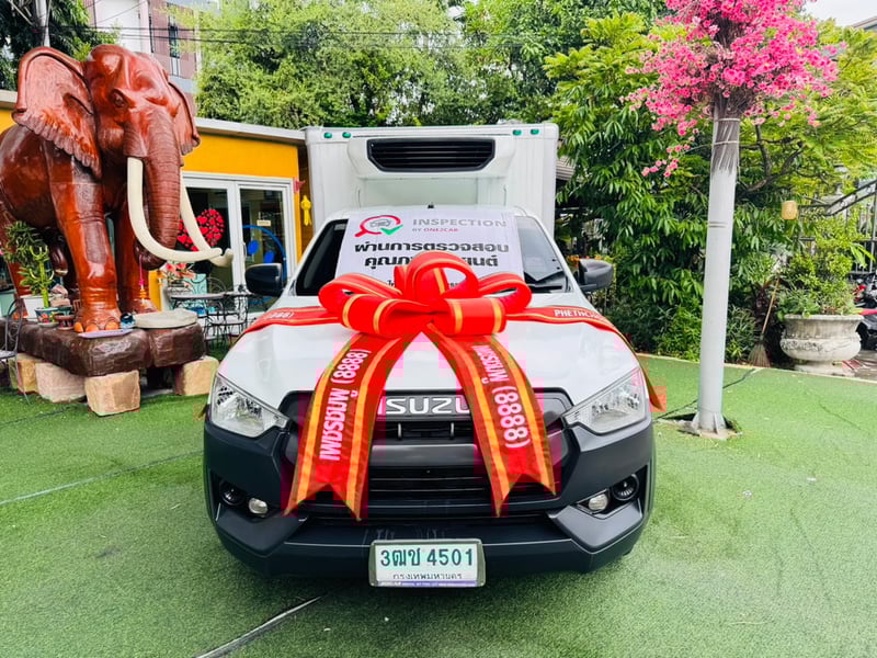 รถตู้เย็น ความเย็นติดลบ ไมล์แท้ 15,xxx กม #ISUZU D-MAX SPARK 1.9 Ddsi ปี 2021