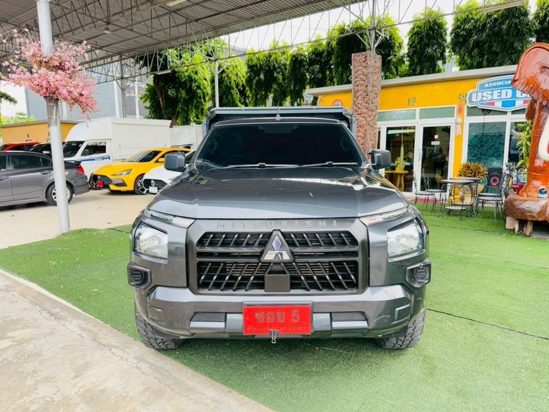 4WD กระบะยกดั้มพ์ไฟฟ้า รองรับน้ำหนัก 5 ตัน✅Mitsubishi Triton Single Cab 2.4 PRO 4WD MT ปี 2025