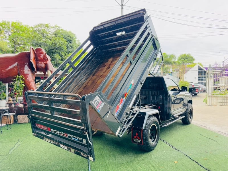 4WD กระบะยกดั้มพ์ไฟฟ้า รองรับน้ำหนัก 5 ตัน✅Mitsubishi Triton Single Cab 2.4 PRO 4WD MT ปี 2025