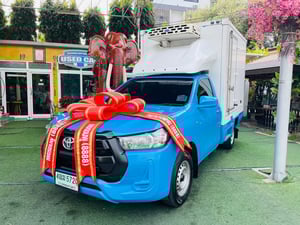 ☑️รถตู้เย็น เสริมแหนบ✔️#TOYOTA REVO Singlecab 2.4  ENTRY ปี 2021