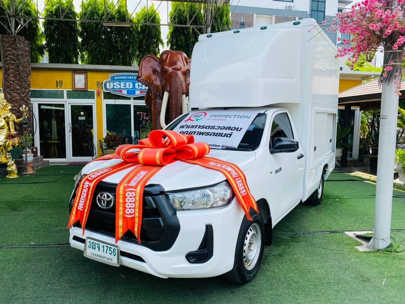 ตู้แห้ง สูงใน 200 ซม. ✔️เสริมแหนบ #TOYOTA REVO Singlecab 2.4  ENTRY ปี 2021