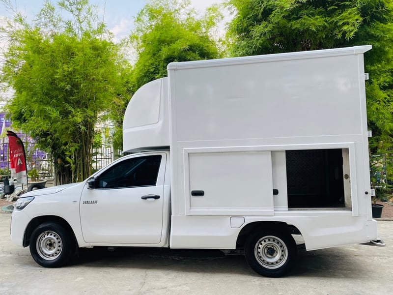 🟣ตู้แห้ง สูงใน 200 ซม. ✔️เสริมแหนบ ✔️#TOYOTA REVO Singlecab 2.4  ENTRY ปี 2021