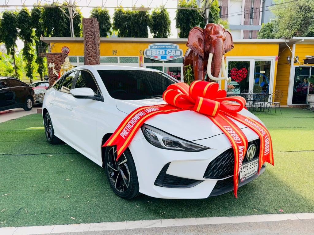 🅰️ไมล์แท้ 15,xxx กม #MG MG 5 1.5D ปี 2023 🅰️ไมล์แท้ 15,xxx กม #MG MG 5 1.5D ปี 2023