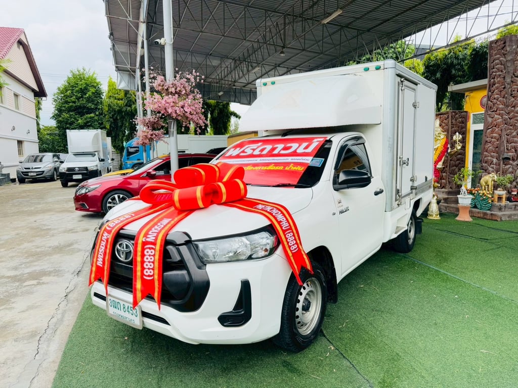 ตู้แห้ง เปิดได้ 2 ด้าน✔️สูงใน 150 ซม #TOYOTA REVO Singlecab 2.4  ENTRY ปี 2022