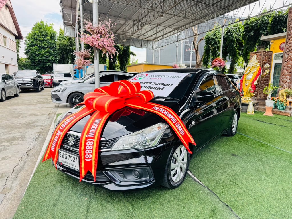 เกียร์ธรรมดา  ติดแก็ส LPG ถังโดนัท #SUZUKI CIAZ 1.2 GL MT ปี 2021